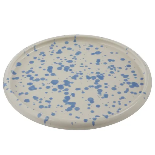 BOOGY SPLASH Snídaňový talíř 21 cm - sv. modrá