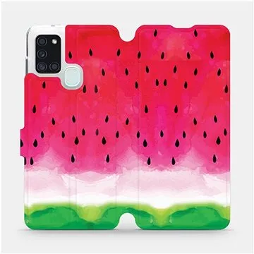 Flipové pouzdro na mobil Samsung Galaxy A21S - V086S Melounek (5903516286935)