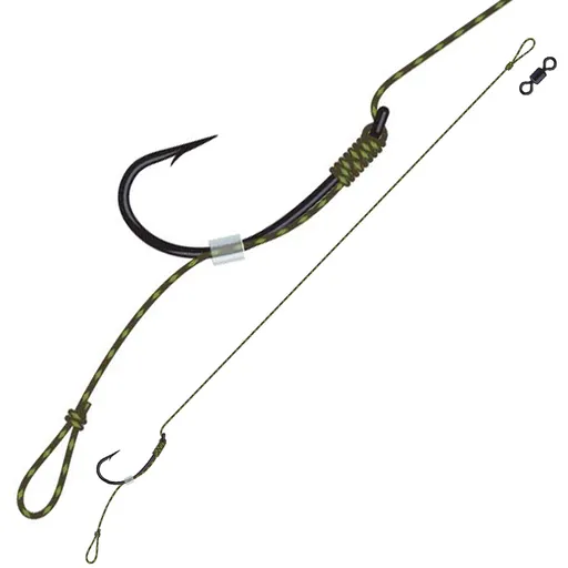 Dam návazec tactix anti snag rig 16 cm 25 lb 2 ks - 4