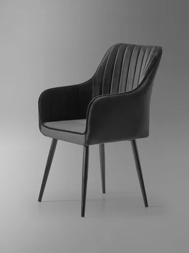 Sada židlí (2 kusy) Nova - Black