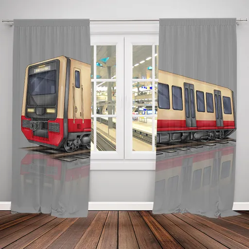 Závěsy BR 484 S-Bahn Berlin (Rozměr : 140x250, Materiál: Interlock)