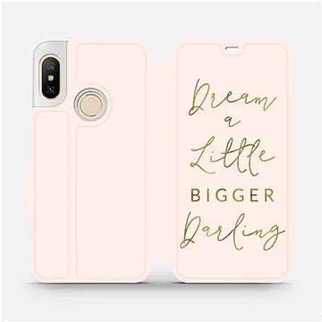 Flipové pouzdro na mobil Xiaomi Mi A2 Lite - M014S Dream a little (5903226367313)