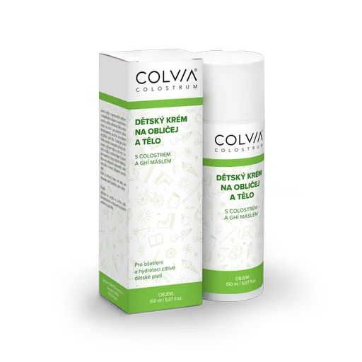 COLVIA Dětský krém na obličej a tělo s colostrem a ghí máslem 150 ml