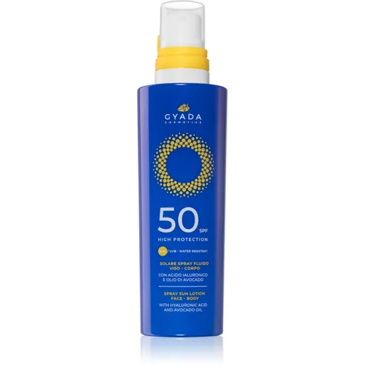 Gyada Cosmetics Solar ochranný krém na obličej a tělo SPF 50 I. 200 ml