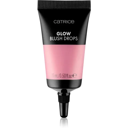 Catrice Glow Blush Drops tekutá tvářenka odstín 020 Barely Rose 15 ml