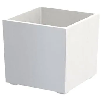 GRANISIL granitový květináč KUBI 30 cm Bílý (5907440727762)