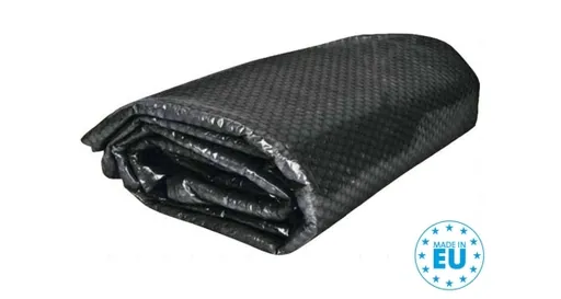 Solárna plachta čierna pre bazény s Ø hladiny 3 m