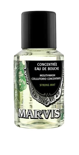 Marvis Ústní voda Classic Strong Mint (Mouthwash) 30 ml