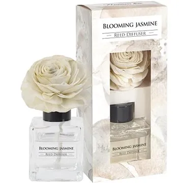 BISPOL aroma difuzér s květem Blooming Jasmine 80 ml  (5906927044026)