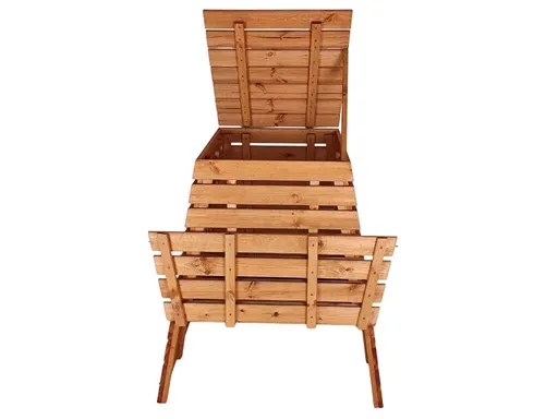 Krušnohorský Nábytek Dřevěný kompostér Pyramida 1040 litrů 4HPK