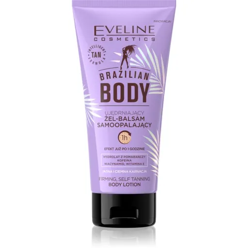 Eveline Cosmetics Brazilian Body samoopalovací gel se zpevňujícím účinkem 150 ml