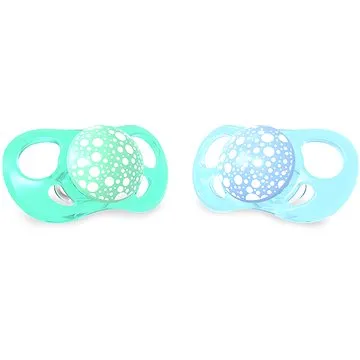 TWISTSHAKE Dudlík Large 6m+ 2 ks Pastelově modrá a zelená (7350083122889)