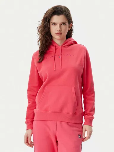 Tommy jeans dámská růžová mikina DW0DW20304 XS