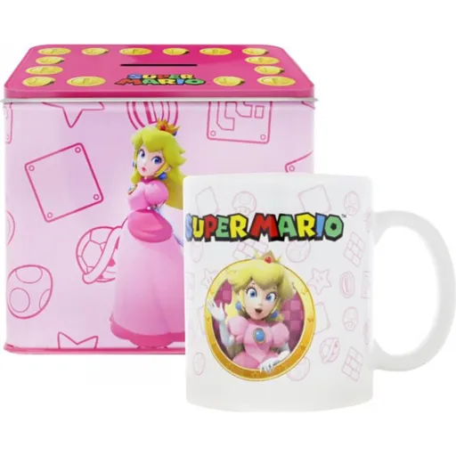 Amiibo Hrneček a kasička Super Mario Peach
