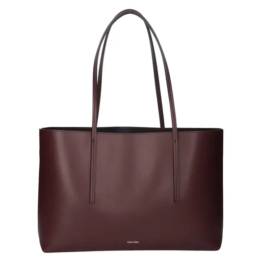 Dámská kabelka Calvin Klein Fabine - tmavě hnědá