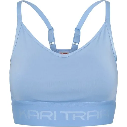 KARI TRAA FROYA Dámská sportovní podprsenka, světle modrá, velikost