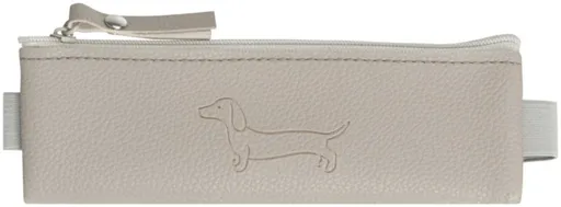 Penál etue mini s gumou na diář Sausage Dog gray