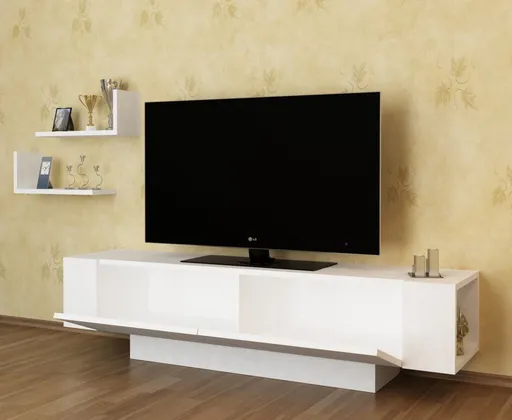 TV stěna / Sestava pod TV Ekol - White