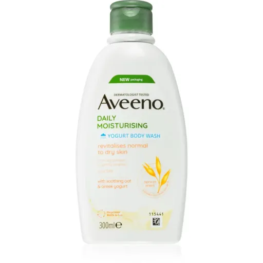 Aveeno Daily Moisturising Yoghurt body wash vyživující sprchový gel Apricot