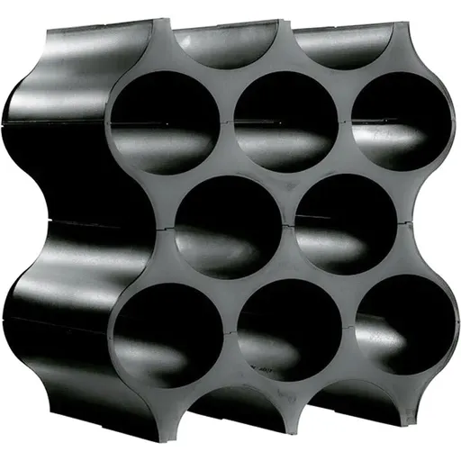 Stojan na víno SET-UP černá, Koziol