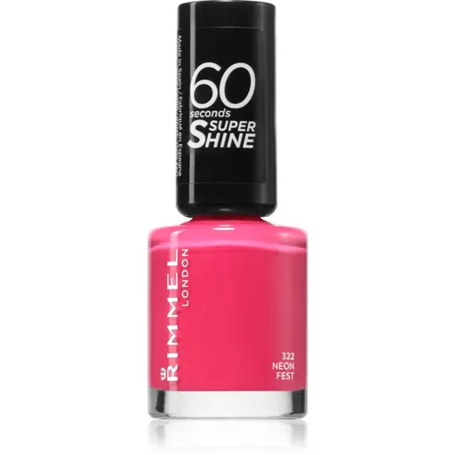 Rimmel 60 Seconds By Rita Ora lak na nehty odstín 322 Neon Fest 8 ml