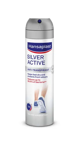 Hansaplast Silver Active sprej na nohy 150 ml
