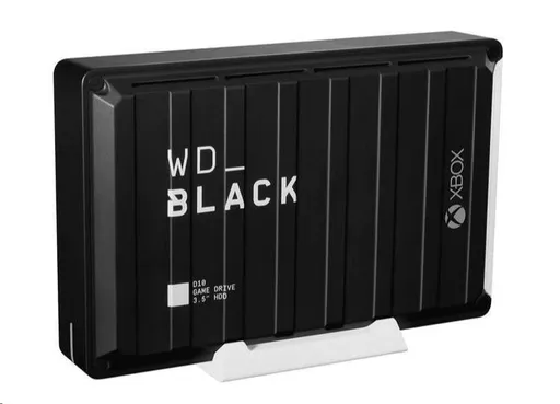 WD BLACK D10 Game Drive pro Xbox 12TB, Externí HDD, USB 3.0, černá