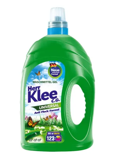 Herr Klee Universal Prací gel 4,305 l 123 dávek