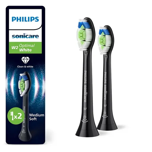 Philips Sonicare Optimal White, Balení 2 ks hlavic kartáčku, HX6062/88 + dárek zdarma