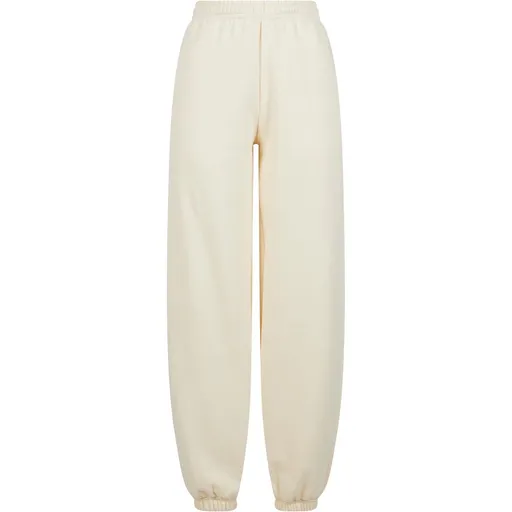 Build Your Brand Hebké dámské tepláky Fluffy - Světle písková | XL