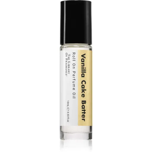 The Library of Fragrance Vanilla Cake Batter tělový olej roll-on unisex 10 ml