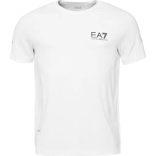 EA7 TENNIS DYNAMIC ATHLETE Pánské tričko, bílá, velikost