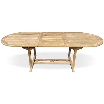 TEXIM Stůl zahradní rozkládací FAISAL, teak 240cm (8592301021003)