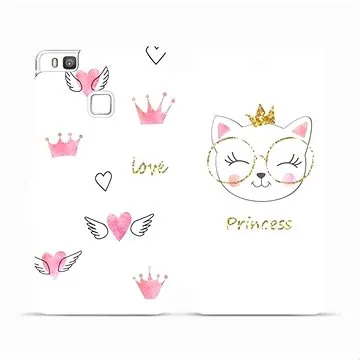 Flipové pouzdro na mobil Huawei P9 Lite - MH03S Kočička princess (5903226732319)