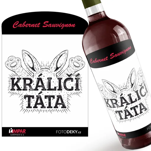 Víno Králičí táta 2 (Druh Vína: Červené víno)