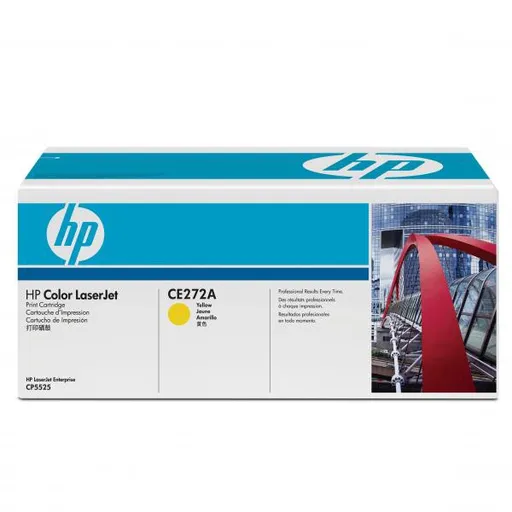 HP CE272A - originální toner HP 650A, žlutý, 15000 stran