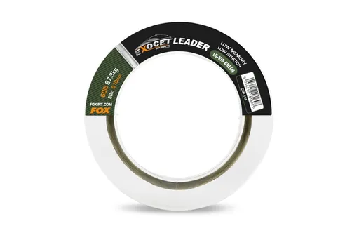 Fox Vlasec Exocet Pro Low Vis Green Leader - 0,70mm/27,3kg  80m,Fox Vlasec Exocet Pro Low Vis Green Leader - 0,70mm/27,3kg  80m
