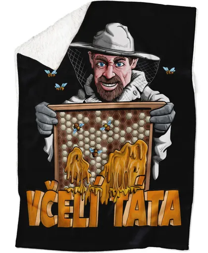 Deka Včelí táta (Podšití beránkem: ANO)