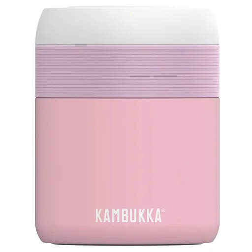 Termonádoba BORA 600 ml, baby pink, nerezová ocel, Kambukka