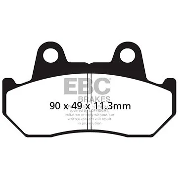 EBC Brzdové destičky FA069/3HH (FA069/3HH)
