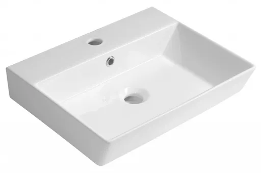 AQUALINE ORION keramické umyvadlo 49x38,6cm, bílá 27050