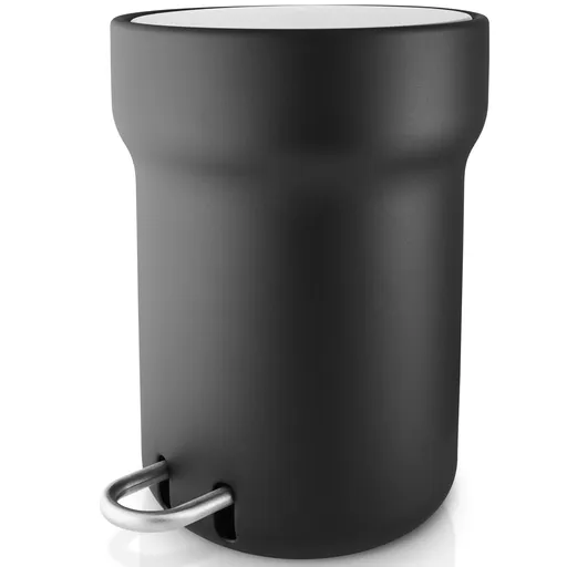 Koupelnový odpadkový koš CITADEL 5 l, černá, plast / nerezová ocel, Eva Solo