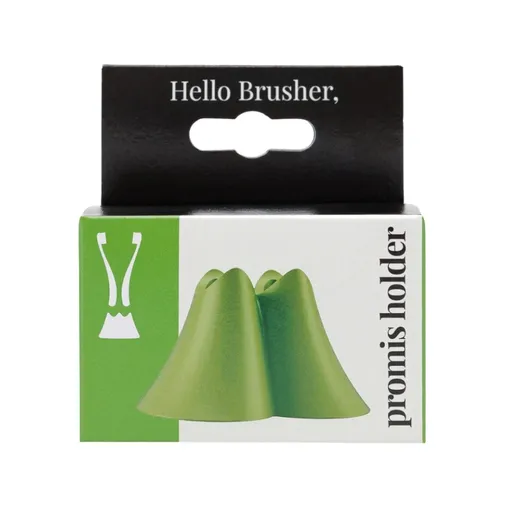 Promis Duo Stojan na kartáček 1 ks zelený