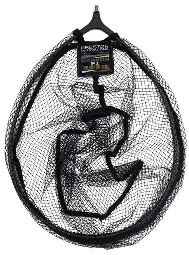 Preston innovations podběráková hlava carbon f1 latex landing net - 16" 40 cm
