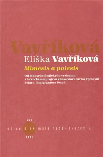 Mimesis a poiesis  + CD - Eliška Vavříková