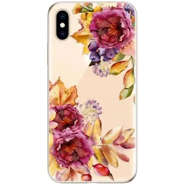 iSaprio Fall Flowers pro iPhone XS (falflow-TPU2_iXS)