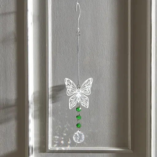 Závěsná dekorace s motýlem