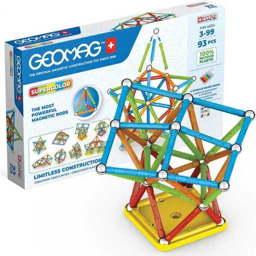Geomag Supercolor recycled 93 dílků