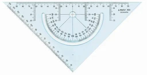 Linex - Pravítko trojúhelník LINEX 22,5 cm
