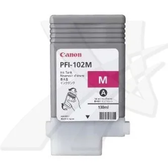 CANON PFI-102 M - originální cartridge, purpurová, 130ml